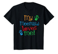 My Meemaw Loves Me Grandchild T-Shirt - Aesthetic Graphic Men Women