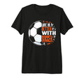 Life Is Better Soccer Funny Tri Blend T-Shirt - Graphic Print Unisex