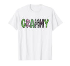 Soccer Grammy Funny Soccer Birthday Family T-Shirt - Graphic Print Unisex