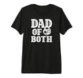 Mens Dad Both Proud Volleyball T-Shirt - Casual Everyday Wear for Adults