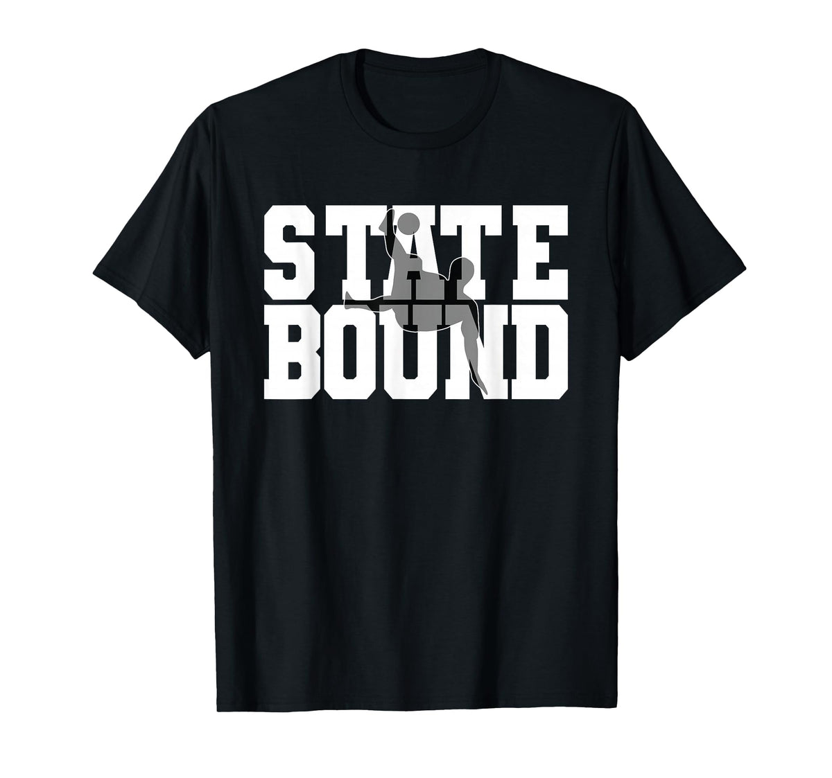 High School Soccer State Bound Art T-Shirt - Graphic Print Men Women