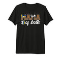 Mama Both Leopard Soccer Volleyball T-Shirt - Streetwear Style Men Women