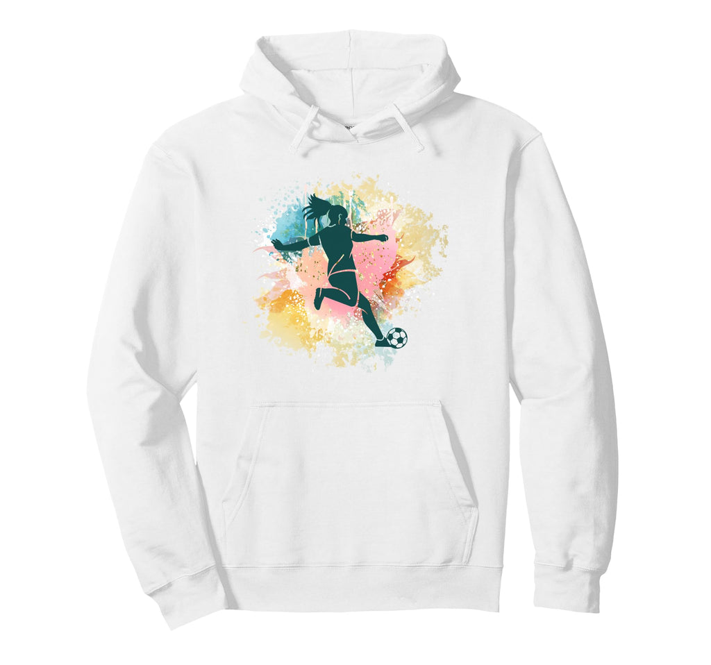 Soccer Accessories Soccer Player Teen Hoodie - Minimalist Print Men Women