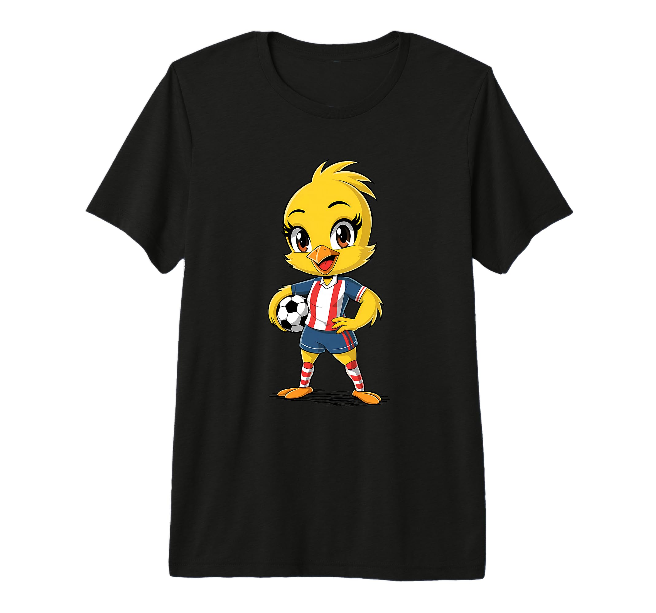 Soccer Chick Soccer Player Soccer Tri Blend T-Shirt - Unique Graphic Unisex