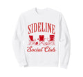 Sideline Social Club Soccer Sweatshirt - Aesthetic Graphic Unisex