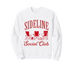 Sideline Social Club Soccer Sweatshirt - Aesthetic Graphic Unisex