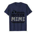 Soccer Mimi Checker Checkered T-Shirt - Graphic Print Men Women