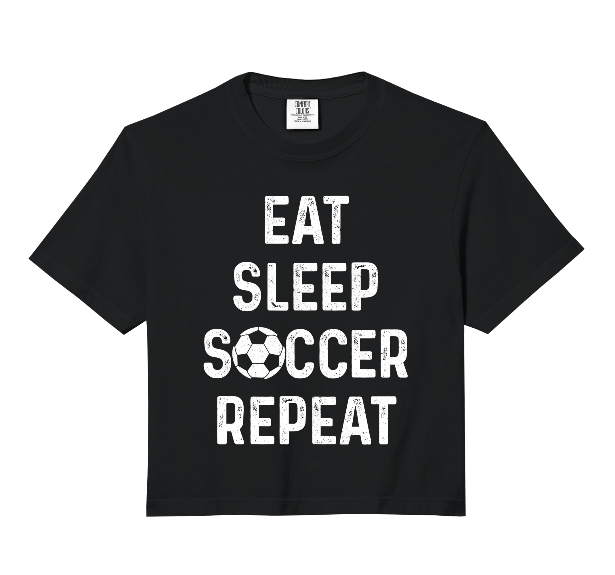 Eat Sleep Soccer Repeat Soccer Player Hoodie - Novelty Apparel for Adults