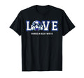 Cartoon Soccer Ball Blue White Fans T-Shirt - Unique Graphic for Adults