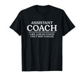 Assistant Coach Funny Soccer T-Shirt - Casual Everyday Wear for Adults
