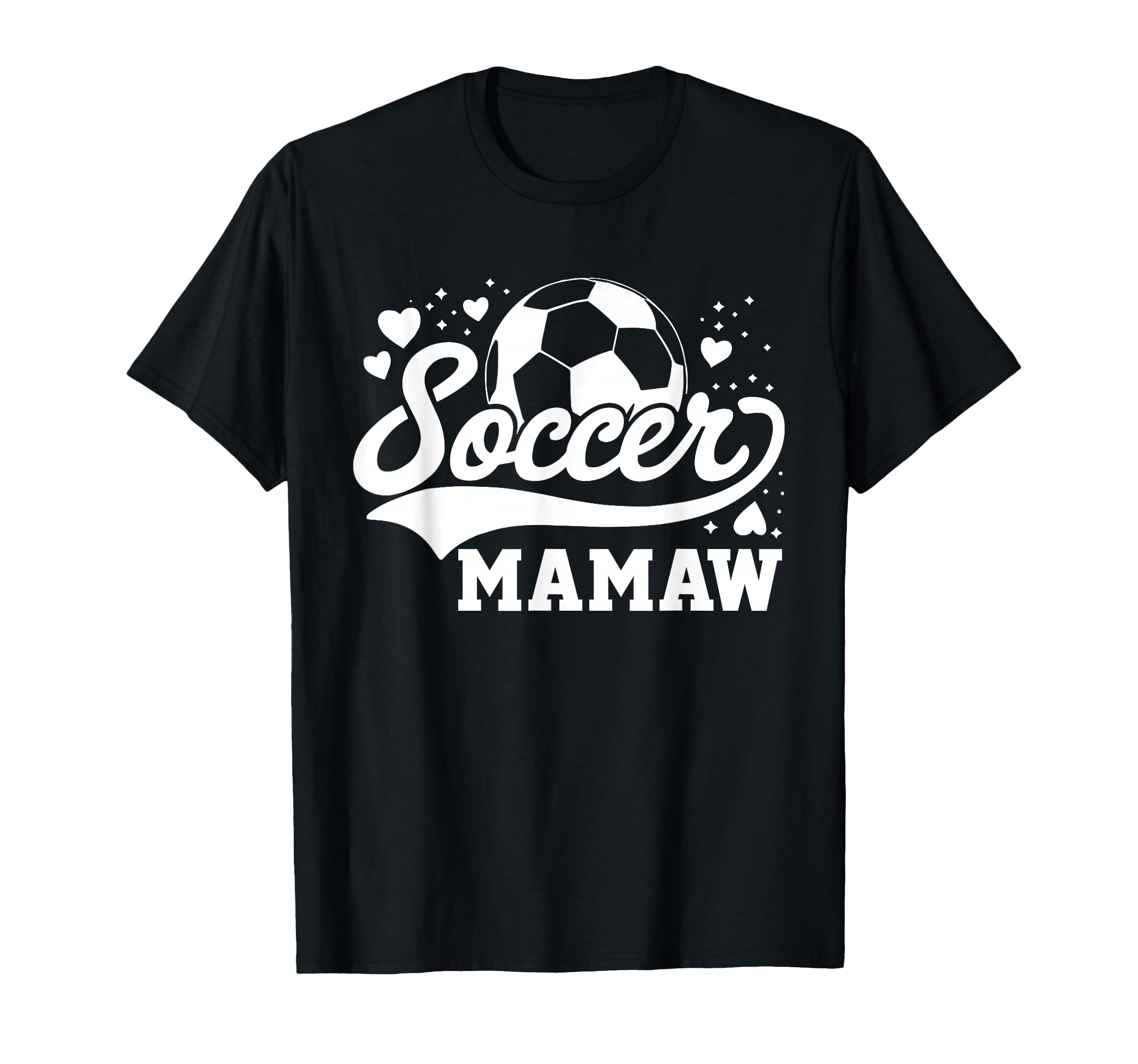 Soccer Mamaw Soccer Ball T-Shirt - Graphic Print Men Women