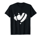 Soccer Volleyball Ball Heart Love Sport T-Shirt - Streetwear Style Unisex