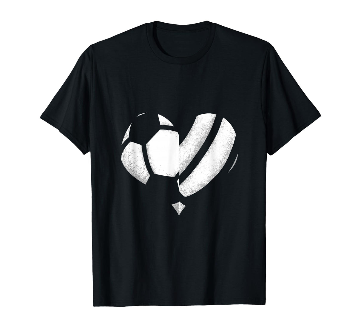 Soccer Volleyball Ball Heart Love Sport T-Shirt - Streetwear Style Unisex