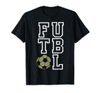 Futbol Is Life Football Is Life T-Shirt - Minimalist Print Men Women