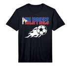 Philippines Soccer Fan Jersey T-Shirt - Aesthetic Graphic Men Women