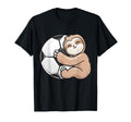 Soccer Football Adorable Sloth Sport Lover T-Shirt - Graphic Print Unisex