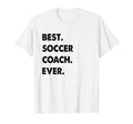 Soccer Coach Profession Best Soccer T-Shirt - Minimalist Print for Adults