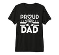 Proud Soccer Dad Father Sport Soccer T-Shirt - Unique Graphic Men Women