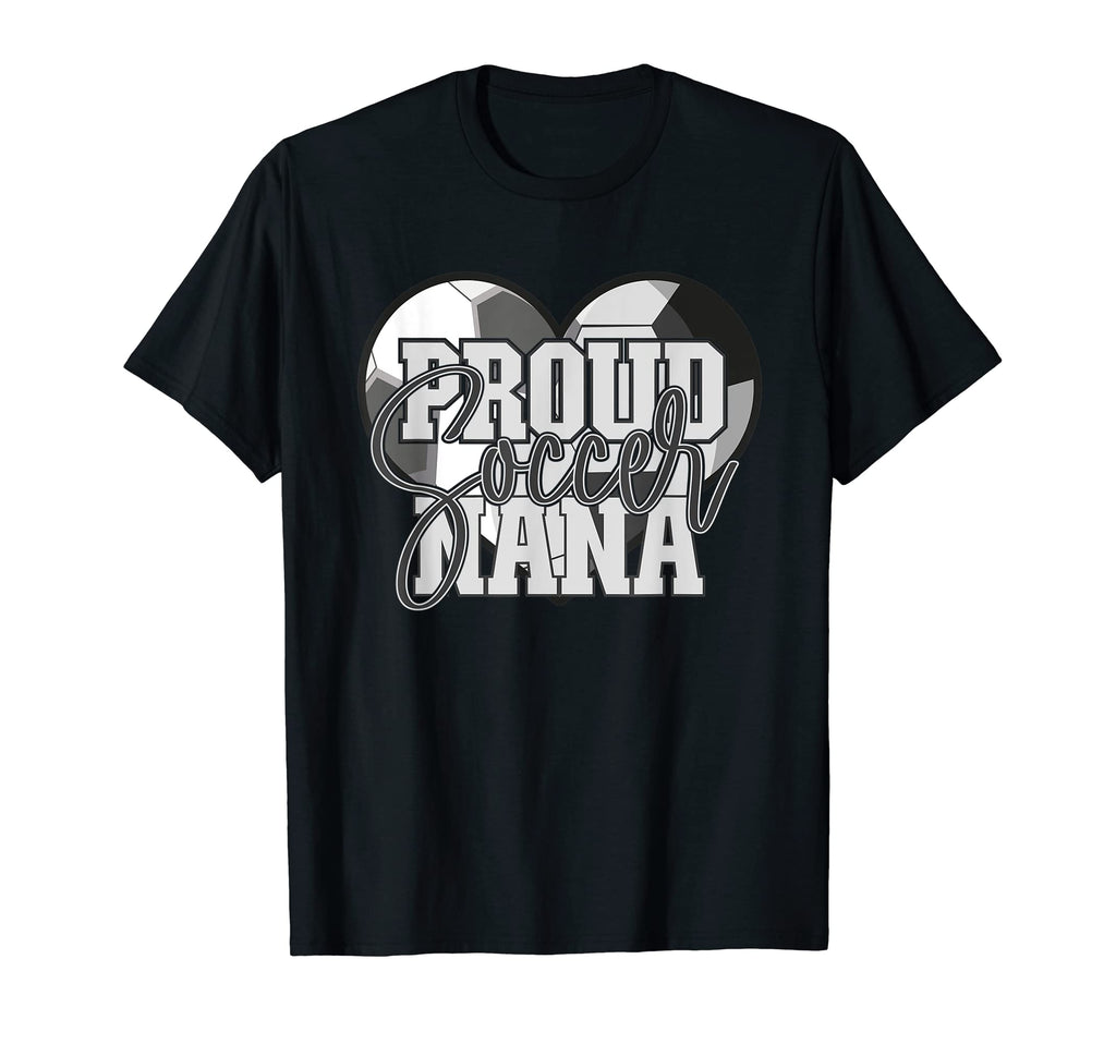 Proud Soccer Nana Family Matching T-Shirt - Novelty Apparel Unisex