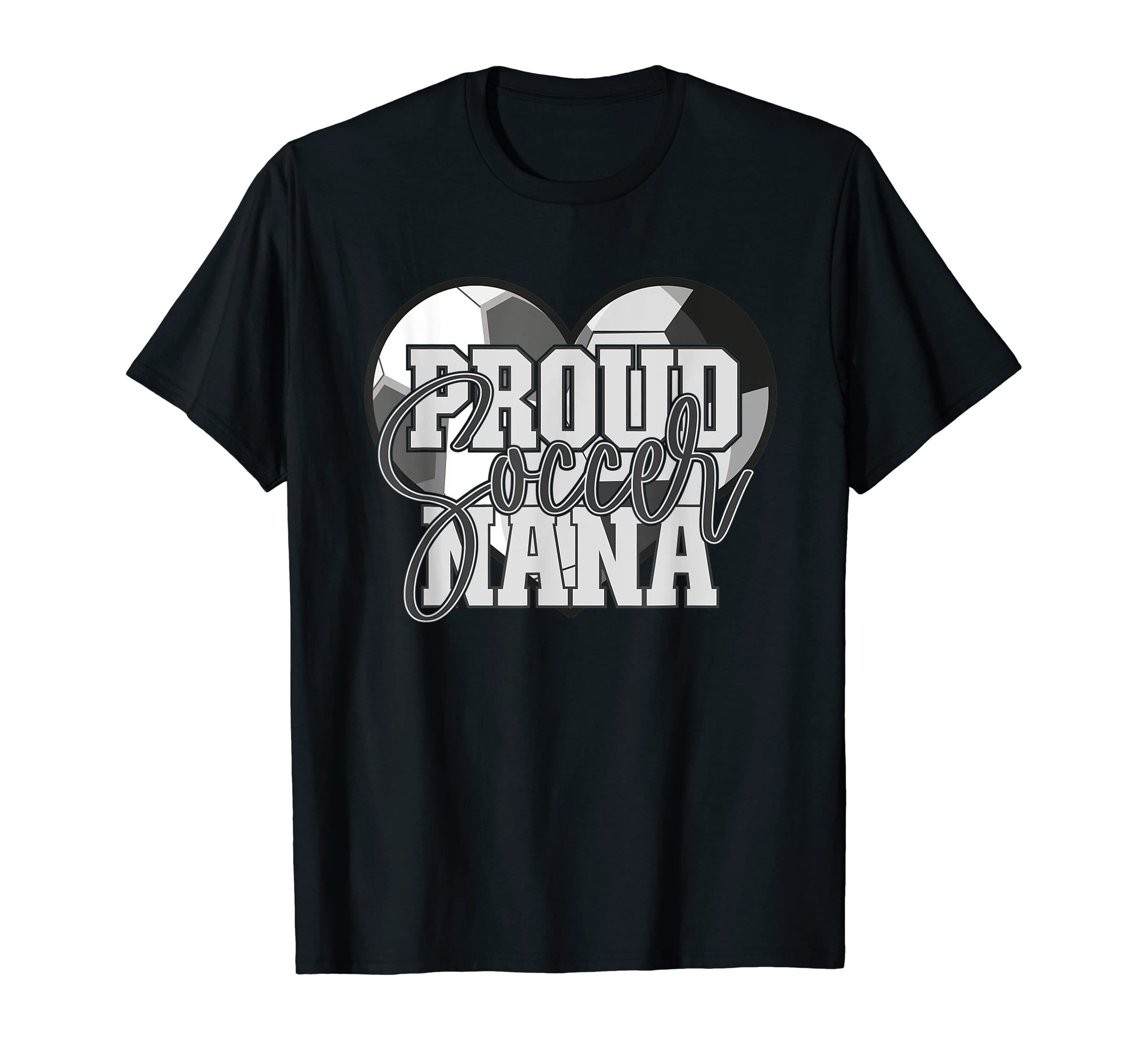 Proud Soccer Nana Family Matching T-Shirt - Novelty Apparel Unisex