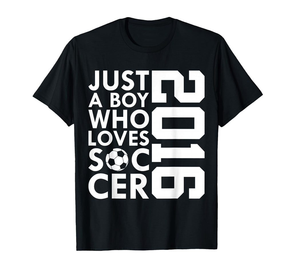 2016 Just Who Loves Soccer 10Th T-Shirt - Custom Art Print Men Women