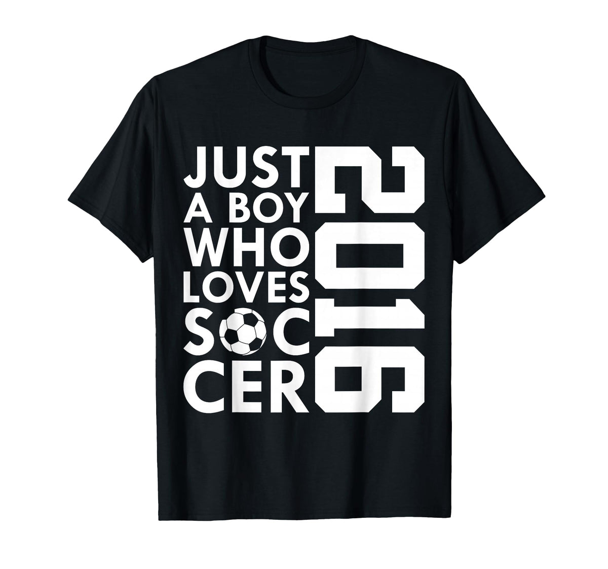 2016 Just Who Loves Soccer 10Th T-Shirt - Custom Art Print Men Women