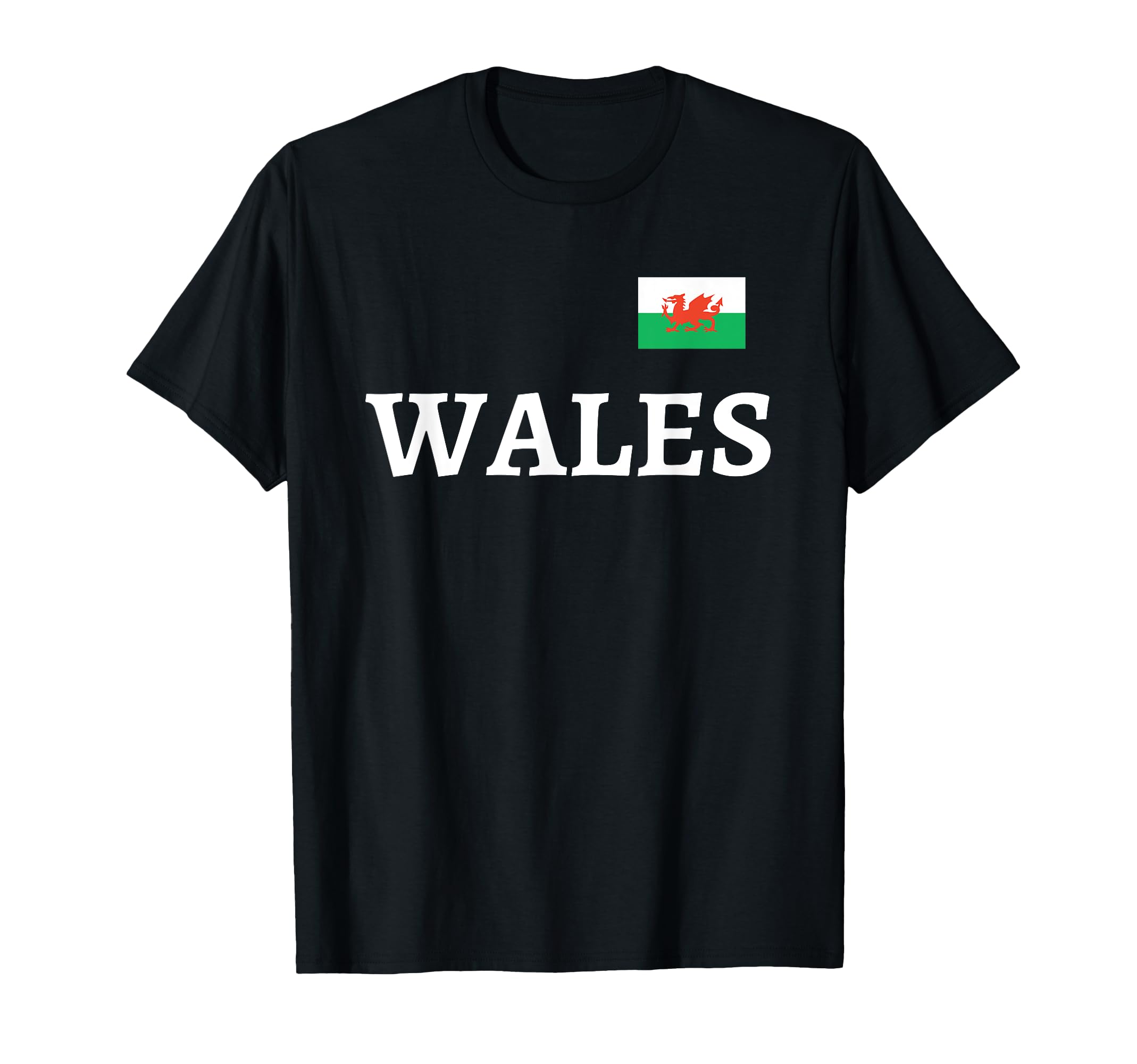 Wales Soccer Fan Jersey Welsh Soccer Team T-Shirt - Unique Graphic Unisex