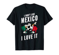 Mexico Soccer Supporters Fun Flag T-Shirt - Trendy Graphic for Adults