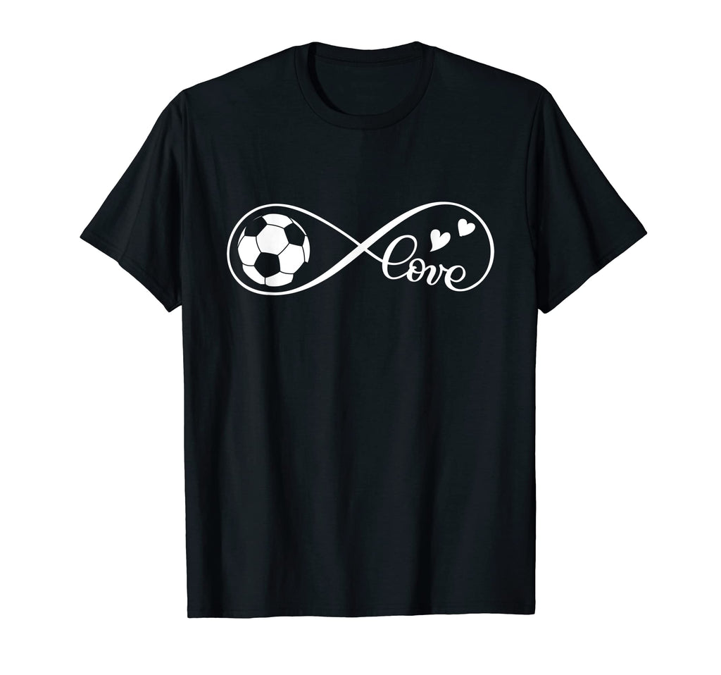 Soccer Love Infinity Funny Soccer Players T-Shirt - Novelty Apparel Unisex