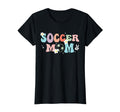 Groovy Soccer Mom Soccer Mama Mom T-Shirt - Aesthetic Graphic for Adults