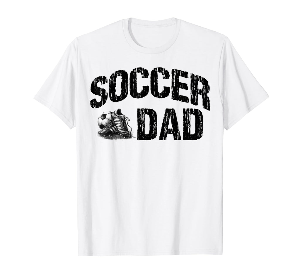 Soccer Dad Funny Dad Soccer T-Shirt - Unique Graphic Unisex