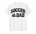 Soccer Dad Funny Dad Soccer T-Shirt - Unique Graphic Unisex