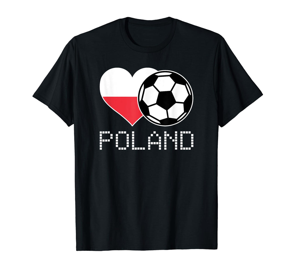 Poland Soccer Polish Flag Polska Love T-Shirt - Unique Graphic for Adults