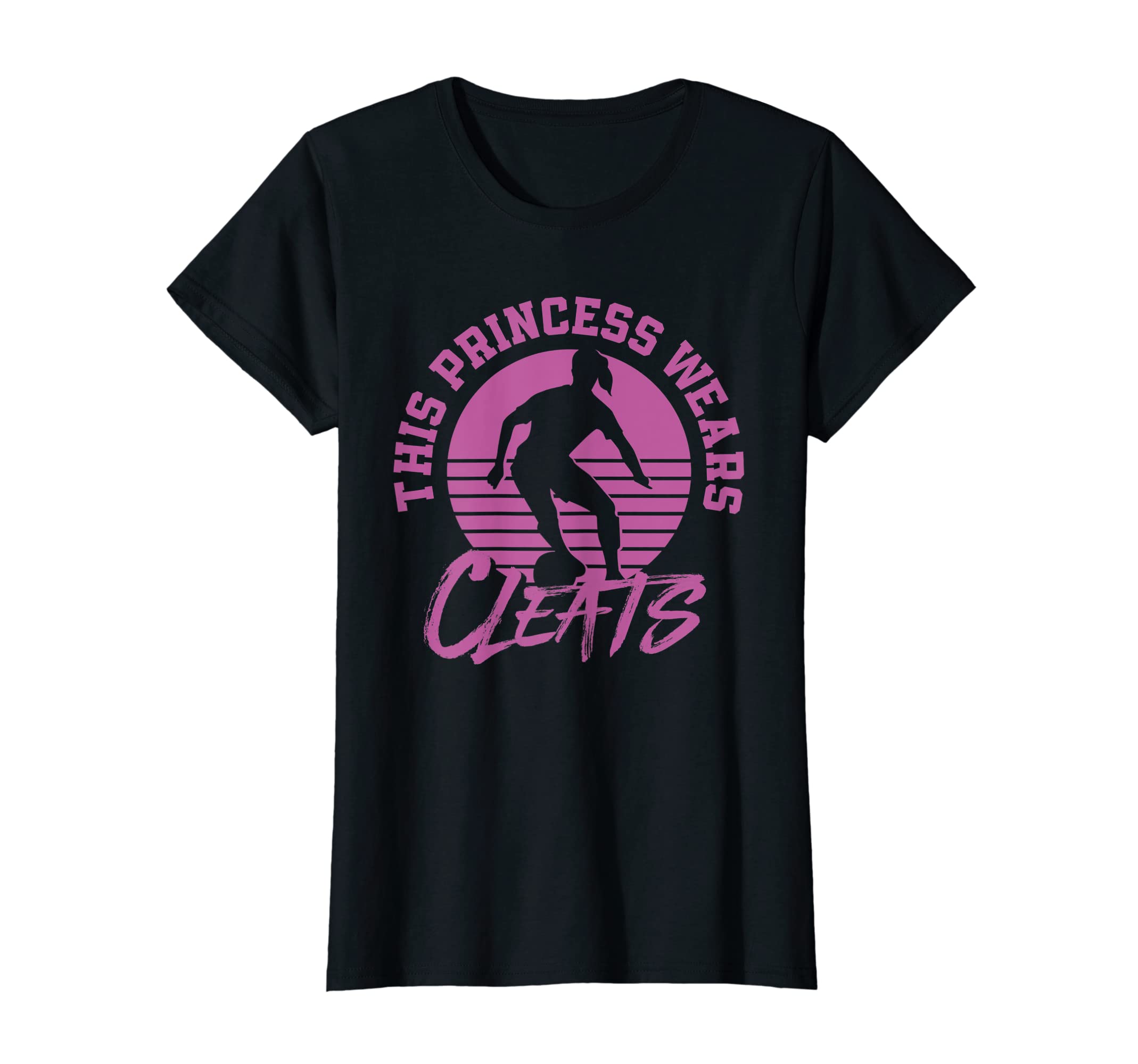 Sports Funny Soccer This Princess Wears T-Shirt - Custom Art Print Unisex