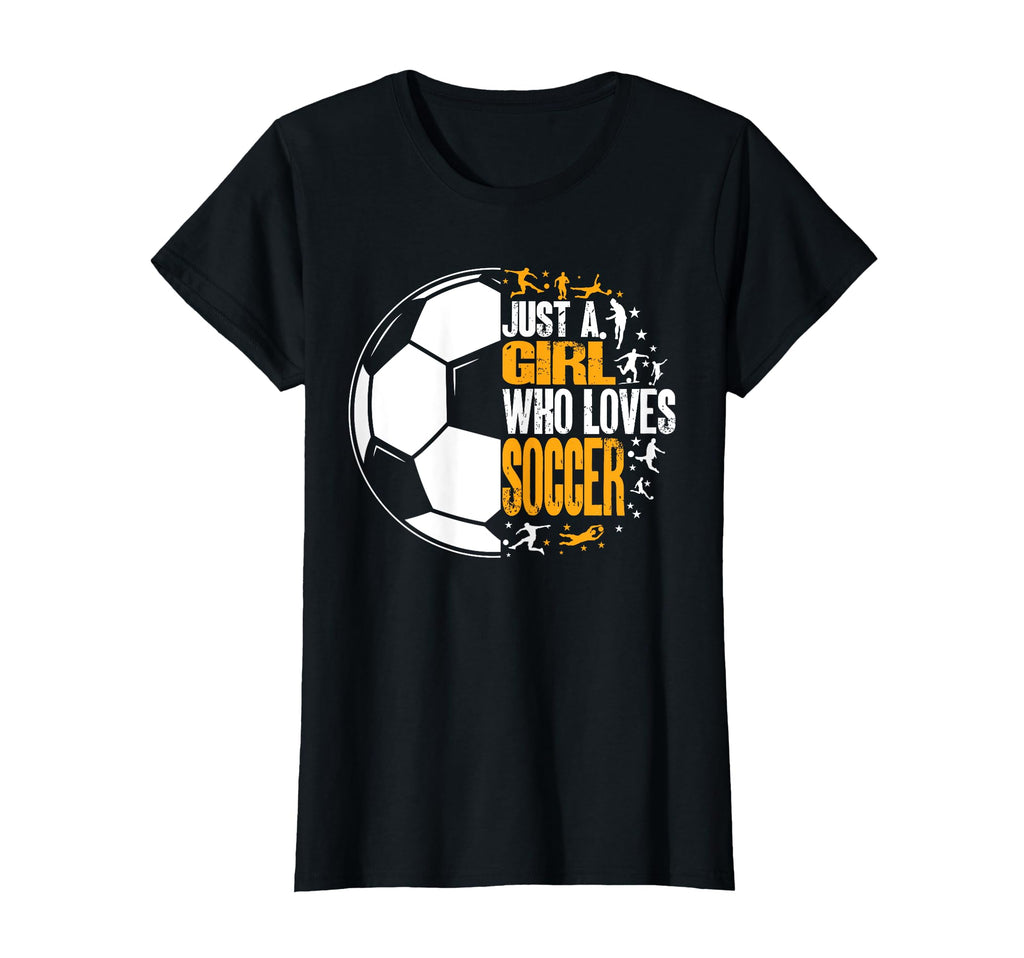 Who Loves Soccer Funny Sport T-Shirt - Fun Novelty Design Unisex