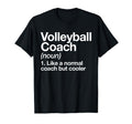 Volleyball Coach Funny Sports T-Shirt - Novelty Apparel for Adults