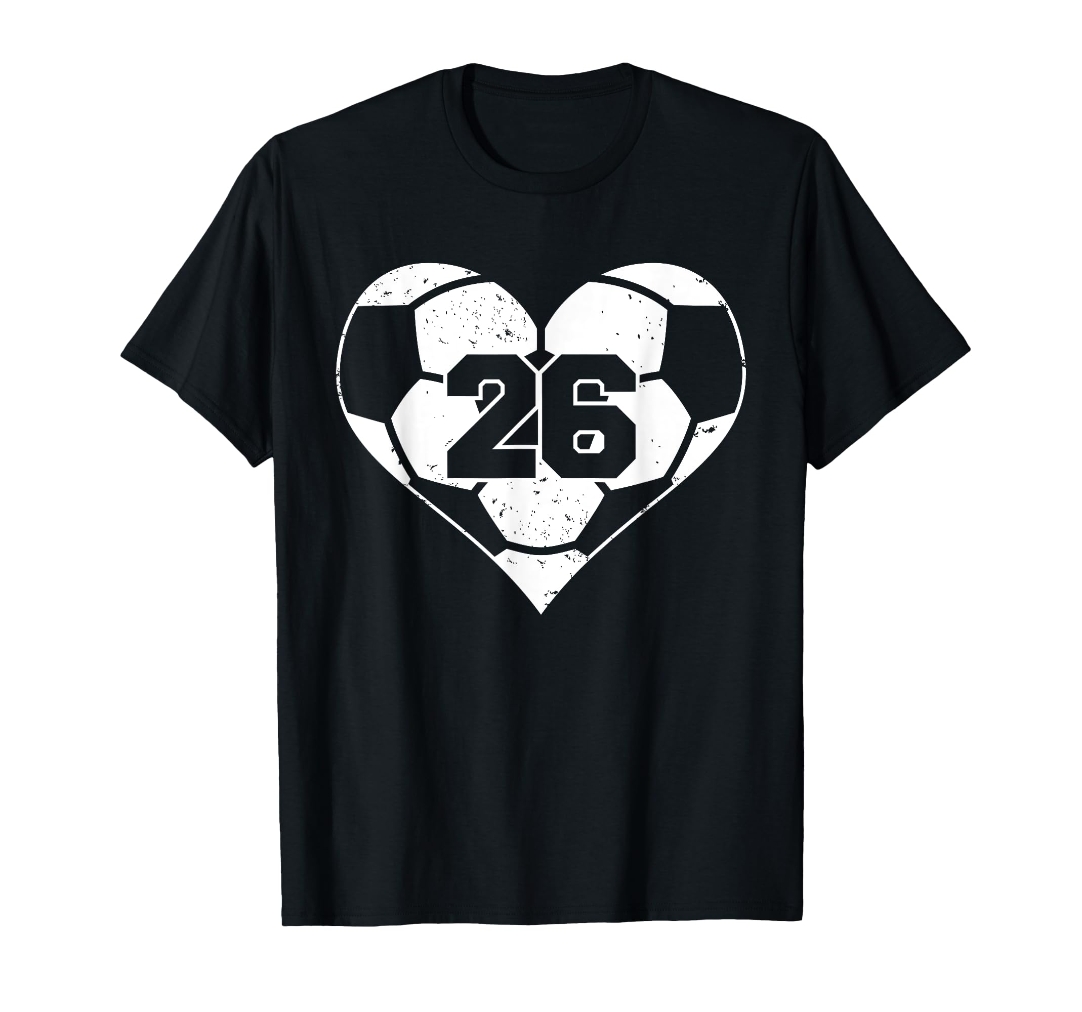 Soccer Number 26 Jersey Funny Soccer T-Shirt - Streetwear Style for Adults