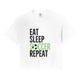 Eat Sleep Soccer Repeat Sport Player Sweatshirt - Trendy Graphic Men Women