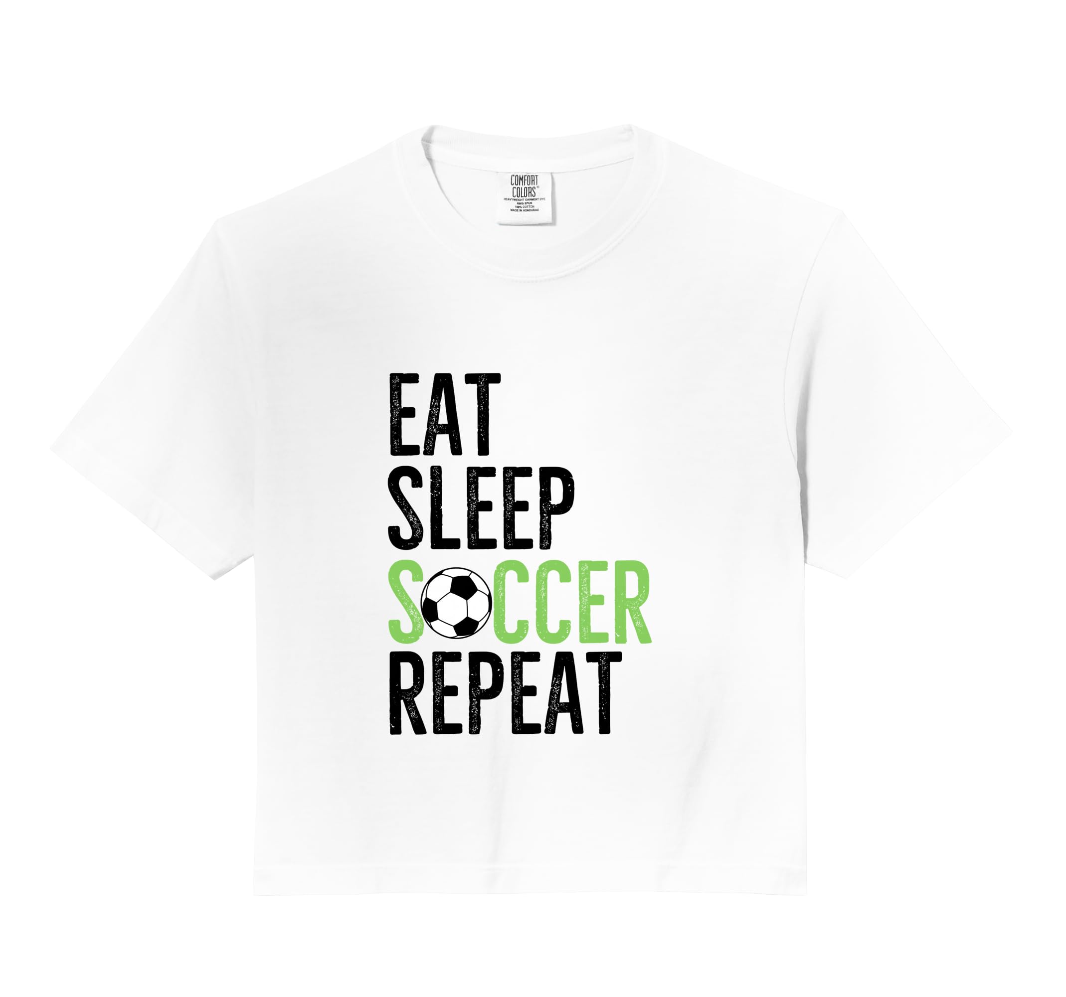 Eat Sleep Soccer Repeat Sport Player Sweatshirt - Trendy Graphic Men Women