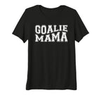 Womens Goalie Mama Goalie Mom T-Shirt - Streetwear Style for Adults