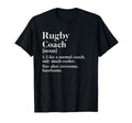 Rugby Coach Definition Funny Trainer T-Shirt - Streetwear Style for Adults