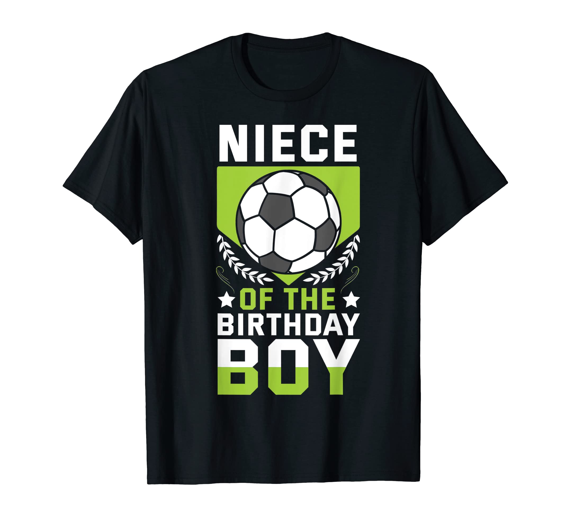 Niece Birthday Soccer Player Bday Team T-Shirt - Aesthetic Graphic Unisex