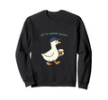 Goose Off To Watch Soccer Coffee Sweatshirt - Custom Art Print Men Women