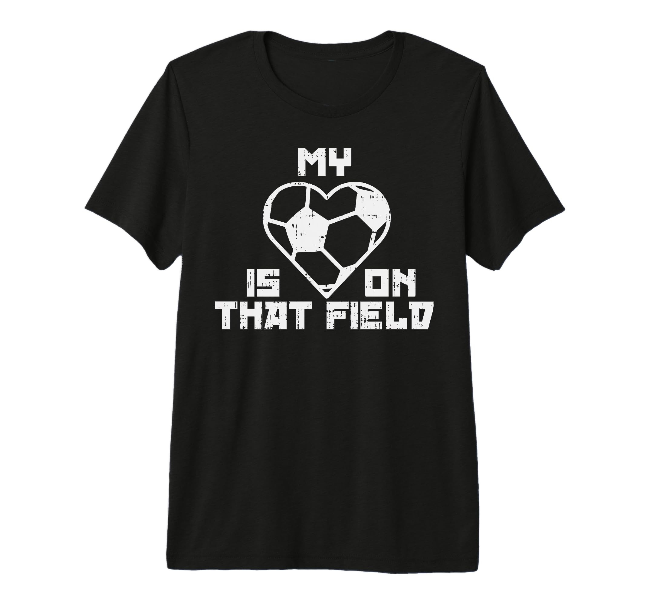 My Heart Is That Field Soccer Sport T-Shirt - Trendy Graphic Men Women