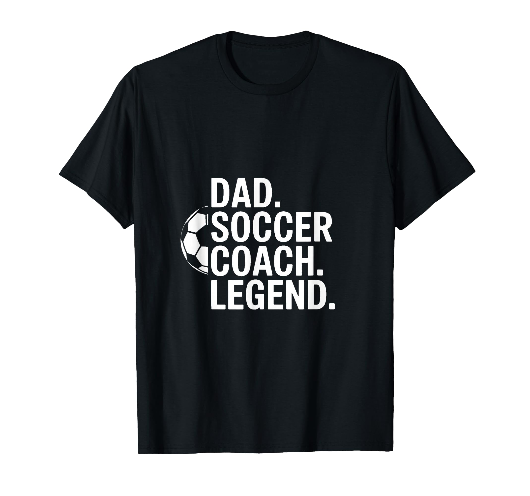 Dad Soccer Coach Legend T-Shirt - Trendy Graphic Men Women