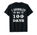 Funny I Dribbled My Way To 100 Days T-Shirt - Casual Everyday Wear Unisex