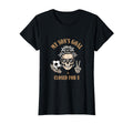 Funny Skeleton Messy Bun Soccer Mommy T-Shirt - Unique Graphic Men Women