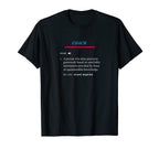 Coach Definition T-Shirt - Unique Graphic for Adults