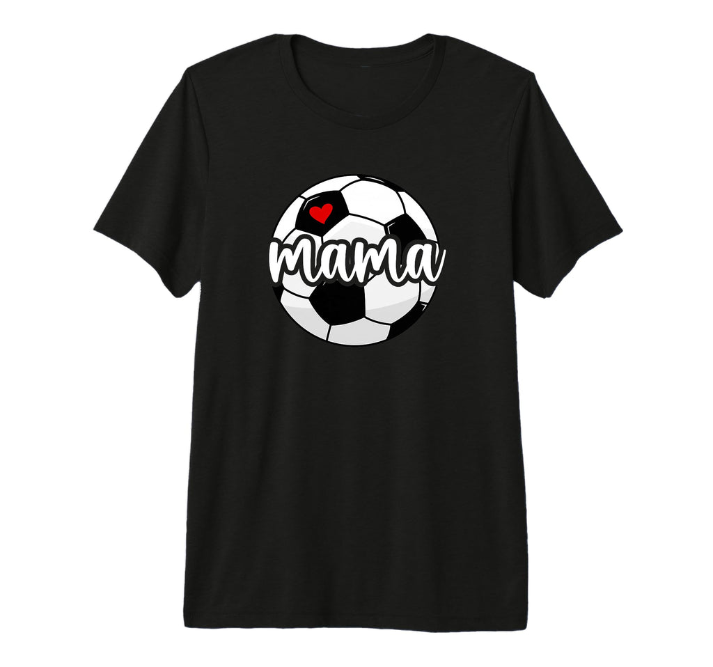 Soccer Mama Proud Soccer Mom Soccer T-Shirt - Trendy Graphic for Adults