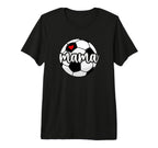 Soccer Mama Proud Soccer Mom Soccer T-Shirt - Trendy Graphic for Adults